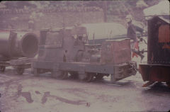 
RH at the workshops, Llanberis Lake Railway, October 1974